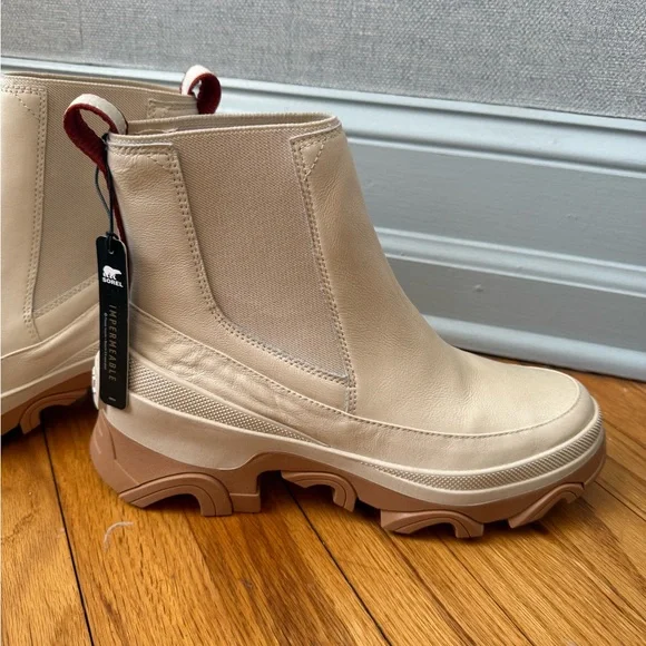 NWT Sorel Brex Chelsea Boot lug sole 8.5 - Picture 6 of 11